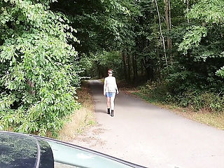 My Hottest Car Dates - Big Tits Blonde MILF Gets Cum in Mouth