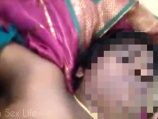 Indian Village Bhabhi Tempting Pussy Fucked by Husband