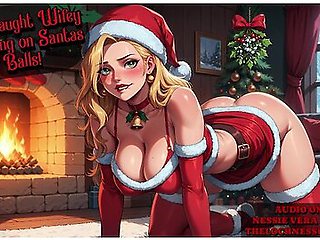 You Caught Wifey Grinding On Santas Balls! Erotic Audio