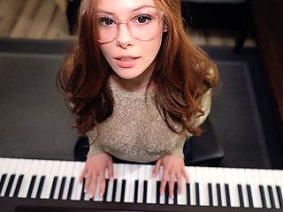 Music Is Fun When a Student Has No Panties Piano Lessons Sex with Teacher Sex Therapy