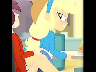 Equestria Girls Cafeteria Orgy