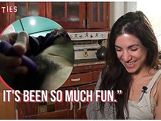 Magena Plays With Her Hairy Pussy Inside An Elevator