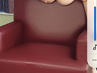 Fat Whore Rides You in the Chair Cums Squirting Everywhere