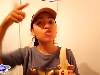 Asian Milf And Hot Milf - Saturn Squirt Trucker Talks To You Very Dirty And Vulgar While She Sucks You And Eats The Banana