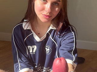 Ria Reigns edging you gently again and again, watching you melt for me