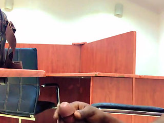 Black Cock Lonely Office Masturbate
