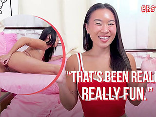Flexible German Amateur Kimmy Kimm Does Splits & Fucks Herself with Dildo