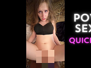 Quick Missionary Sex with Creampie