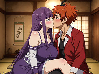 Fern at the Inn. She Kissed Him, Went Down, and Stayed on the Floor Until He Finish