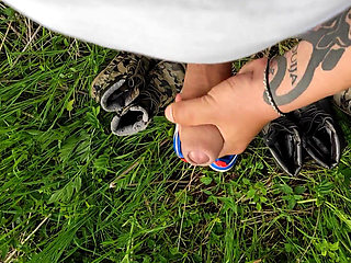 4 Times Piss and Cumshot on My Used Boots and Sneakers