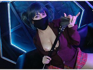 Ikkitousen Ryofu Cosplay: Femdom, Joi & Vibrator