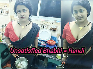 Horny Indian Bhabhi in Black Saree Gives Devar Blowjob and Handjob Then Fucks Him Doggy Style – Dirty Hindi Talk