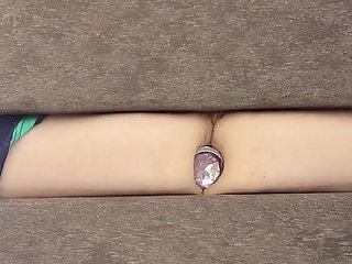 Flashing My Plug at You While Sitting on a Park Bench