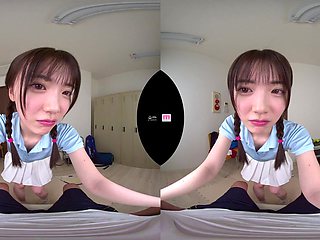 Perverted asian harlot unbelievable VR clip