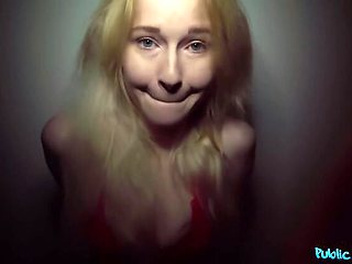Fresh-Faced Model's Handjob & Deepthroat