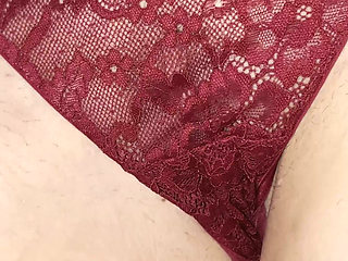 She really enjoyed being under the rose petals and then under my cum.