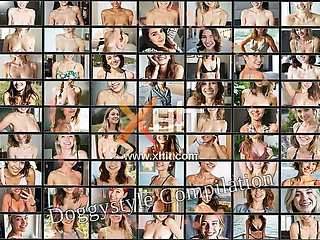 Hot Doggystyle Fun with Liza, Gigi & Marcy – Sexy Pornstar Compilation