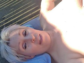 Blonde MILF with Big Boobs Playing Cam Free Porn