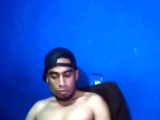 Home video of Mexican alone at home