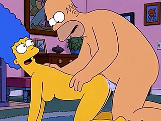 Marge Simpson cheating wife