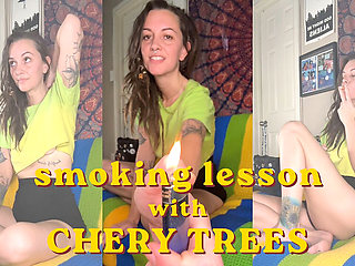 A Smoking Lesson with Your Babysitter