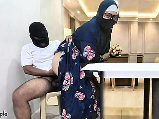 Hijab Teacher Gets Fucked By College Pornstar On A Date