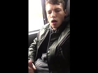 Twink Wanks on a Bus