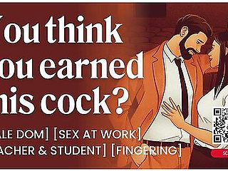 Asmr Audio Porn: Male Dom Teacher Fucks His Submissive Student Sex At Work Erotic Audio Roleplay