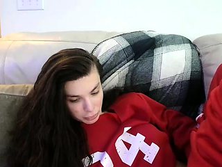 Hottest brunette solo webcam masturbation 2