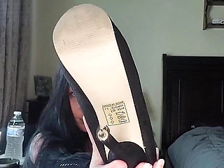 Foot Worship - Watch Me Rub Cream All Over My Sexy Small Feet.