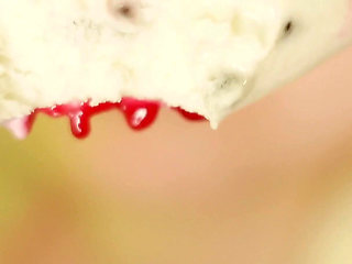 Eating in Braces, Food Fetish Video Devour