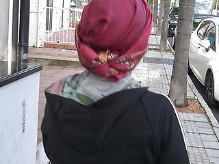 Turkish Muslim Granny Shows Her Very Hairy Pussy