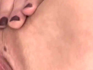 She Masturbates at the Casting with Her Hands and Dildo