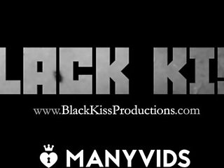 Black Kiss Talks Dirty While His Girl Rides His Big Cock