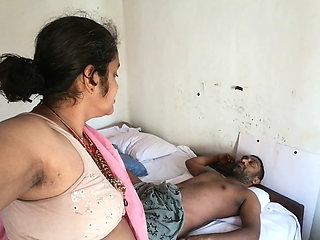 Desi wife goes looking for mother-in-law's helping hand and all she did was a helping handjob for father-in-law