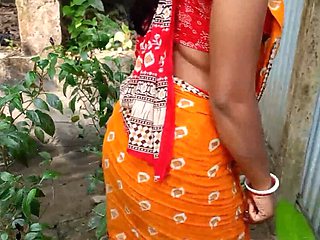 Outdoor my bhabhi and me clear Bengali video