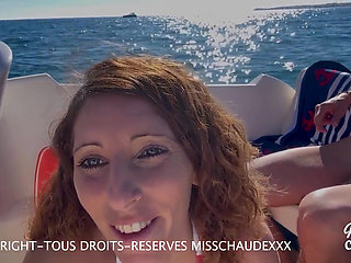 A Trip Out to Sea with Two Guys to Fuck Me on a Boat