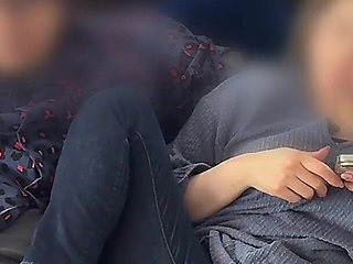 Married Woman Tormented with a Vibrator on the Sofa