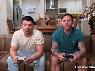 They Wanted to Play on the PS but I wanted them to Play with my Pussy at Cherry-Candle