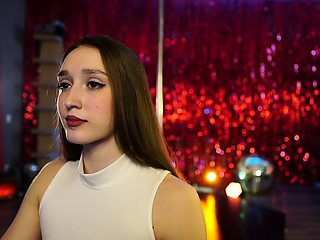 Teen Cute Italian Brunette Solo At