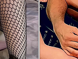 Granny Marilyn: Bwc Dildo Masturbating, Missionary Fucked Old Hollywood Housewife