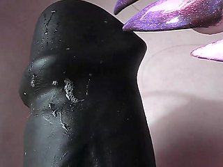 Galaxy Nails Handjob Tease