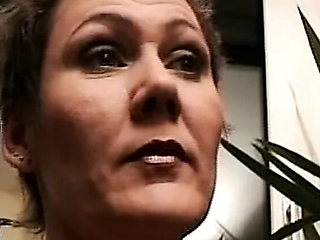 German Milf Shaves Her Bush and Masturbates Alone