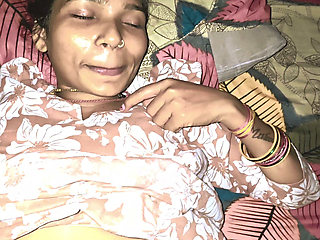 My Long Cock Swelled and Became Hard. Seeing Her Chic Pussy, I Was Squeezing My Cock. She Was Secretly Looking at Me and Was Lau