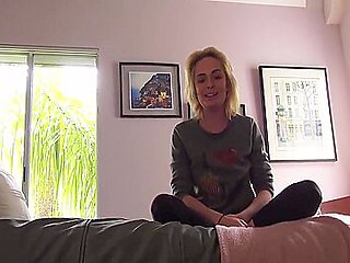 Big Natural Tits Blonde Slut Ashlee Graham At Home Cum Swallowing