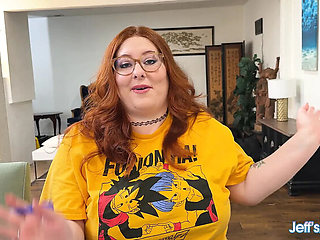Chubby Redhead Plumper Craves Huge BBC - Behind the Scenes