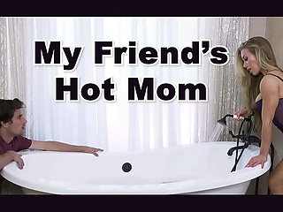 Nicole Aniston Fucks Her Step Son's Friend Tyler Nixon in the Bathroom - Big Tits MILF Action