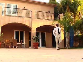 Breathtaking MILF Sunny Day Is Sucking and Fucking a Long Black Dick to the Balls.