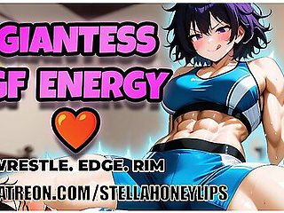 Your Giantess Gf Wrestles You, Rimjobs You, Then Deepthroats Your Cock F4m Gfe Audio Roleplay