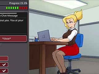 Office freeuse slut can't stop taking cock - Barely Working